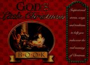 Cover of: God's little Christmas book.