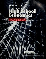 Cover of: Focus: high school economics
