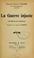 Cover of: La guerre injuste