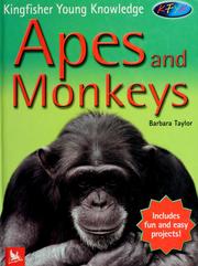 Cover of: Apes and Monkeys (Kingfisher Young Knowledge) by Barbara Taylor