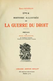 Cover of: 1914: histoire illustrée de la guerre du droit