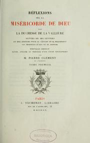 Cover of: Réflexions sur la miséricorde de Dieu