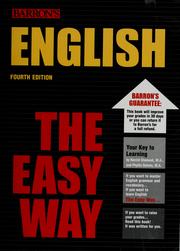 Cover of: English the easy way by Harriet Diamond