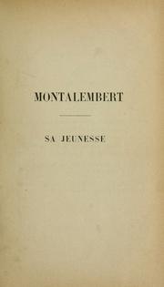 Cover of: Montalembert