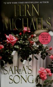 Cover of: Sara's song by Fern Michaels.