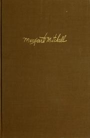 Cover of: Margaret Mitchell's Gone with the wind letters, 1936-1949 by Margaret Mitchell