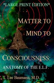 Cover of: Matter to Mind to Consciousness by 