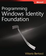 Cover of: Programming Windows Identity Foundation by 