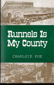 Cover of: Runnels is my county. by Charlsie Poe