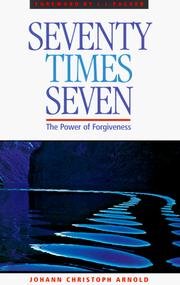 Cover of Seventy times seven