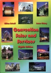 Cover of: Convention sales and services