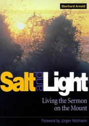Cover of: Salt and Light by Eberhard Arnold