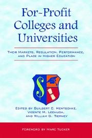 For-Profit Colleges and Universities by Vicente M. Lechuga