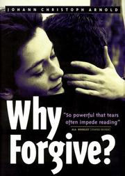 Cover of: Why Forgive?
