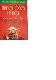Cover of: Thăng Long - Hà Nội qua các thời kỳ lịch sử by 