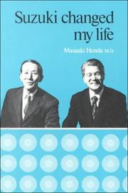 Cover of: Suzuki changed my life by Honda, Masaaki