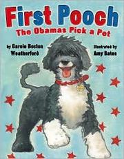 Cover of: First dog: Sasha and Malia pick their pet