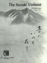 Cover of: The Suzuki Violinist by William J. Starr