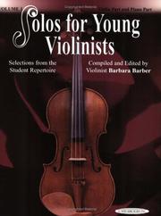 Solos for Young Violinists by Barbara Barber