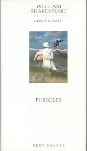 Cover of: Pericles by William Shakespeare