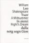 Cover of: In siemi dalla notg sogn Gion by William Shakespeare, romontsch da Leo Tuor