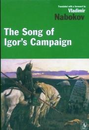 Cover of: The Song of Igor's Campaign, An Epic of the Twelfth Century by Vladimir Nabokov