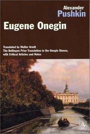 Cover of: Eugene Onegin: A Novel in Verse : The Bollingen Prize Translation in the Onegin Stanza, Extensively Revised