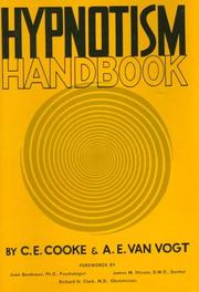 Cover of: The Hypnotism Handbook | Charles Edward Cooke