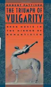 Cover of: The Triumph of Vulgarity by 
