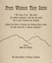 Cover of: From Whence They Came