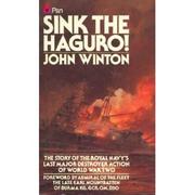 Cover of: Sink the Haguro!: the last destroyer action of the Second World War