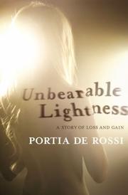 Cover of: Unbearable Lightness by 
