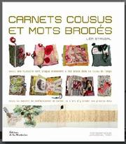 Carnets cousus et mots brodés by Léa Stansal