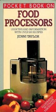 Pocket book on food processors by Jenni Taylor