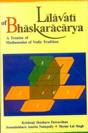 Lilavati of Bhaskaracarya by Bhaskaracarya