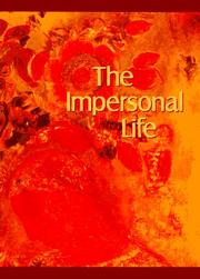 Cover of: The Impersonal Life