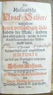 Cover of: Der Musicalische Qvack=Salber