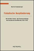 Cover of: Fiskalische Ausplünderung by Martin Friedenberger