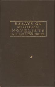 Cover of: Essays on modern novelists by William Lyon Phelps