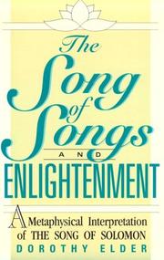 Cover of: The Song of Songs and Enlightenment: A Metaphysical Interpretation