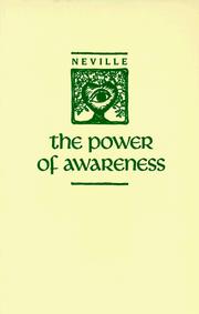 Cover of: The Power of Awareness by Neville Goddard