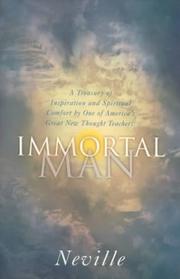 Cover of: Immortal Man by Neville Goddard