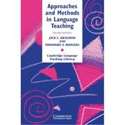 Cover of: Approaches and Methods in Language Teaching by 