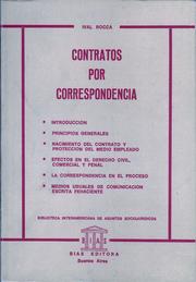 Cover of: CONTRATOS POR CORRESPONDENCIA