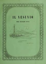 Cover of: Brevi cenno della eruzione Vesuviana del maggio 1855