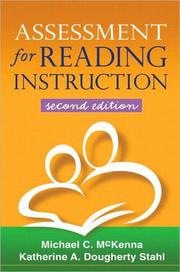 Cover of: Assessment for reading instruction