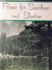 Cover of: Poems for Sunshine and Shadow (1) by Ord L. Morrow