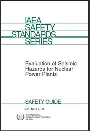 Cover of: IAEA SAFETY STANDARDS SERIES