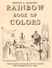 Cover of: Rainbow Book of Colors: Unique Ready-to-Color Fantasy Images for Children of All Ages