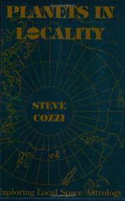 Cover of: Planets in locality by Steve Cozzi